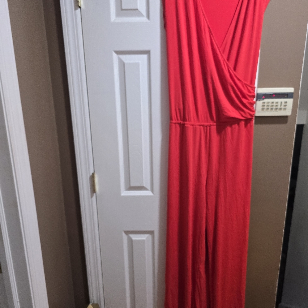 Nwt Elegant Orange/ Red Maxi Jumper RALPH LAUREN SIZE 3X